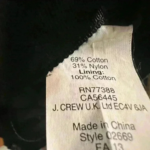 🟠J. Crew Navy Lace Mini Skirt Size 00 - Picture 4 of 4